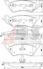 CHRYS 05019805AA Brake Pad Set, disc brake